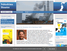 Tablet Screenshot of fukushima-disaster.de